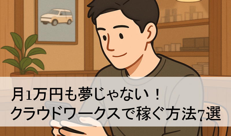クラウドワークスで稼ぐ方法7選